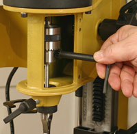  tool you need to set up and operate the Powermatic Benchtop Mortiser
